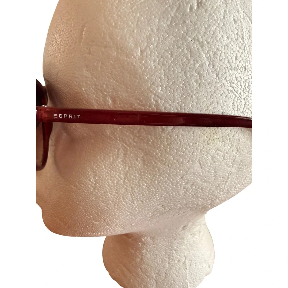 Summer Beach Vacation Vtg Esprit Round Double Bridge Sunglasses 50-21-133‎